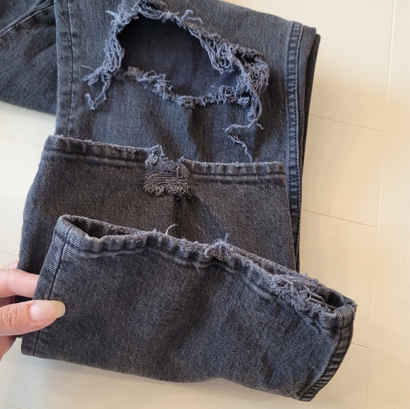 🆕️ Abercrombie & Fitch The 90s Straight Ultra High Rise Jeans - 36 Long - Picture 11 of 14